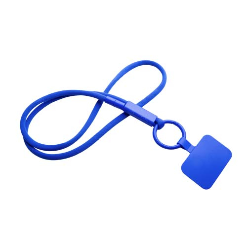 Lanyard porte-téléphone promotionnel Tubyard Bleu ocean